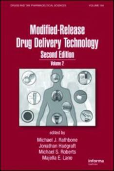 Hardcover Modified-Release Drug Delivery Technology Book