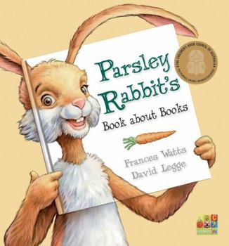 Paperback Parsley Rabbit's Book about Books Book