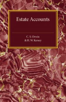 Paperback Estate Accounts Book