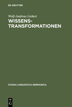 Hardcover Wissenstransformationen [German] Book