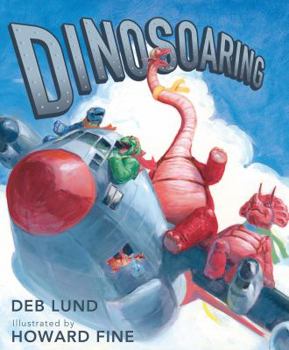 Hardcover Dinosoaring Book