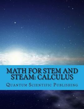Paperback Math for STEM and STEAM: Calculus Book