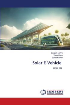 Paperback Solar E-Vehicle Book