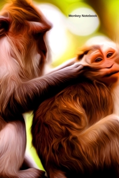 Paperback Monkey Notebook: A5 Lined Notepad - Journal for Women, Men, Teens and Kids. A Beautiful Gift Idea for Animal Lover Book