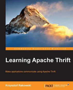 Paperback Learning Apache Thrift Book