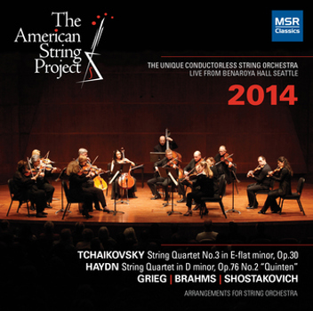 Music - CD American String Project 2014 Book
