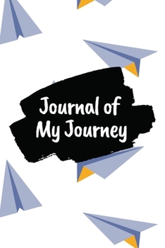 Journal of My Journey: Arieal View 6x9 120 Pages Ruled Journal Notebook Diary for Both Men Women