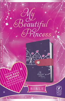 Imitation Leather My Beautiful Princess Bible-NLT-Magnetic Closure Book