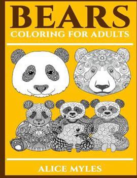 Paperback Bears: Coloring For Adults Book