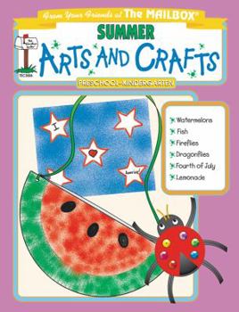Paperback Summer Arts and Crafts Book