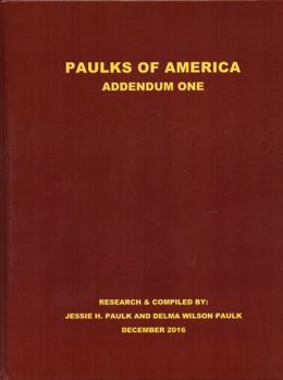 Hardcover PAULKS OF AMERICA, ADDENDUM ONE Book