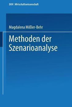 Paperback Methoden Der Szenarioanalyse [German] Book
