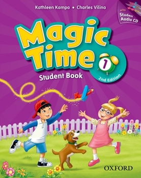 Paperback Magic Time 1 Student Book & Student CD Pack Book