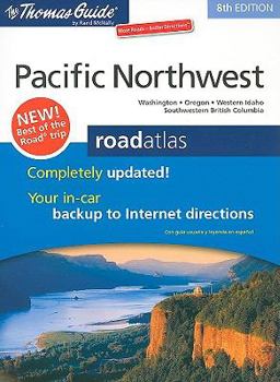 Spiral-bound Pacific Northwest Road Atlas Book