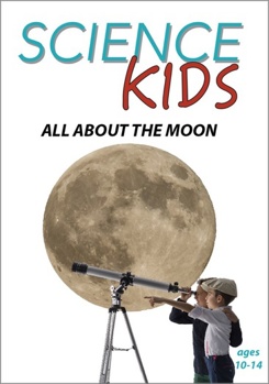DVD Science Kids - All About the Moon Book