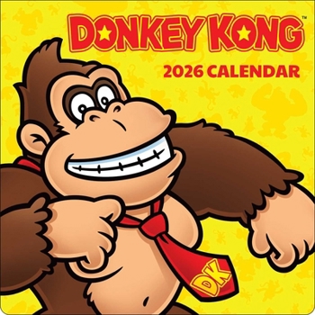 Calendar Donkey Kong 2026 Wall Calendar Book