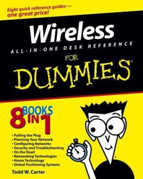 Paperback Wireless All-In-One Desk Reference for Dummies Book