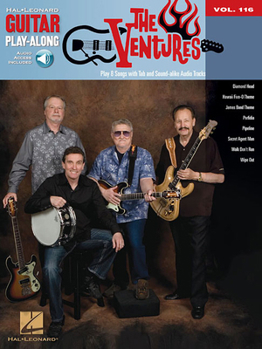 Paperback The Ventures - Guitar Play-Along Vol. 116 Book/Online Audio [With CD (Audio)] Book