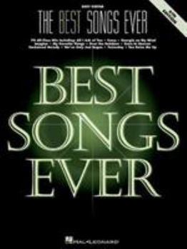 Paperback The Best Songs Ever: Easy Guitar Book