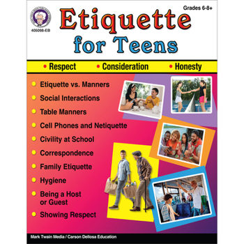Paperback Etiquette for Teens Book