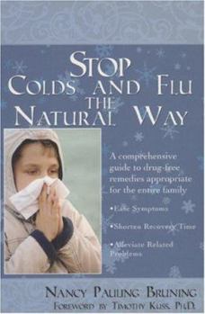 Paperback Stop Colds and Flu the Natural Way Book