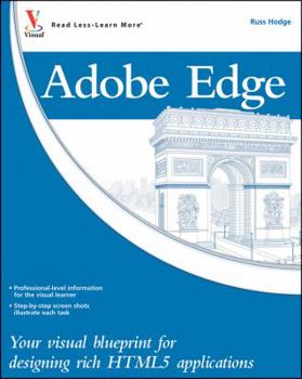 Paperback Adobe Edge: Your Visual Blueprint for Designing Rich Html5 Applications Book