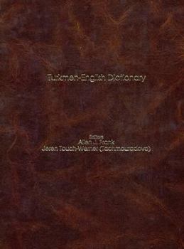 Hardcover Turkmen-English Dictionary (English and Turkmen Edition) Book