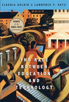 Paperback Race Between Education and Technology Book