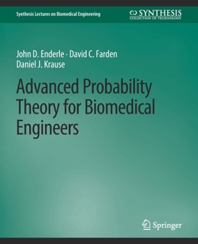 Paperback Advanced Probability Theory for Biomedical Engineers Book