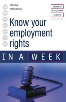 Paperback Know Your Employment Rights in a Week Book