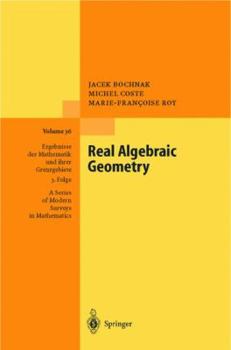 Hardcover Real Algebraic Geometry Book