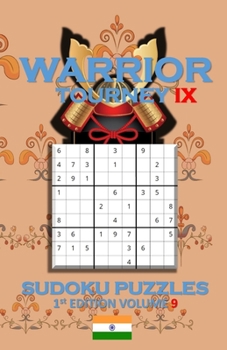 Paperback Warrior Tourney IX Sudoku Puzzles Book