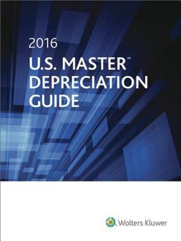 Paperback U.S. Master Depreciation Guide 2016 Book