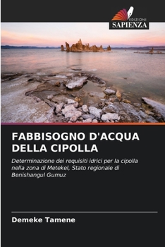 Paperback Fabbisogno d'Acqua Della Cipolla [Italian] Book