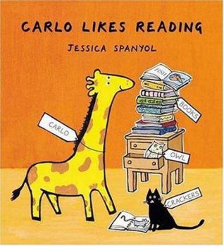 Carlo Likes Reading - Book  of the Carlo the Giraffe