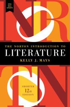 Paperback The Norton Introduction to Literature with 2016 MLA Update Book