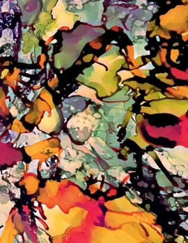 BIG Canvas for - Whatever You Want - 8 X 11 - Bursts of Fall : Your Personal Art Book