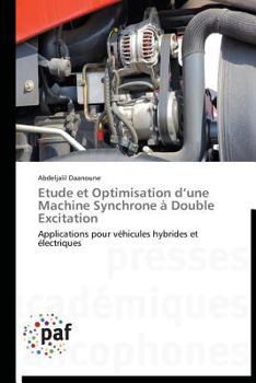Paperback Etude Et Optimisation D Une Machine Synchrone À Double Excitation [French] Book