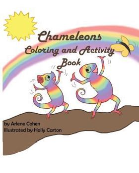 Paperback Chameleons Coloring and Activity Book