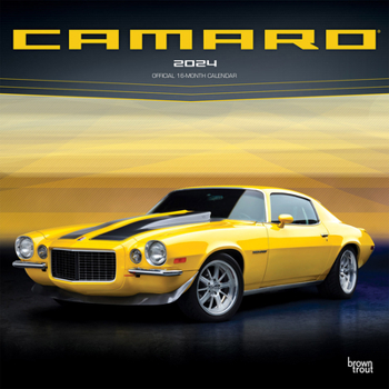 Calendar Camaro 2024 Square Book