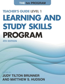 Paperback hm Learning and Study Skills Program: Teacher's Guide Level 1 Book
