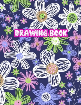 Paperback Drawing Book: Large Sketch Notebook for Drawing, Doodling or Sketching: 110 Pages, 8.5" x 11" Sketchbook ( Blank Paper Draw and Writ Book