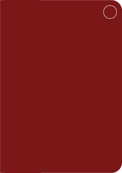 Garnet Pocket Blank Notebook