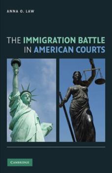 Hardcover The Immigration Battle in American Courts Book