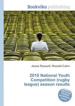Paperback 2010 National Youth Competition (Rugby League) Season Results Book
