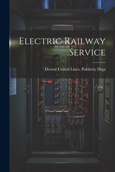Paperback Electric Railway Service Book