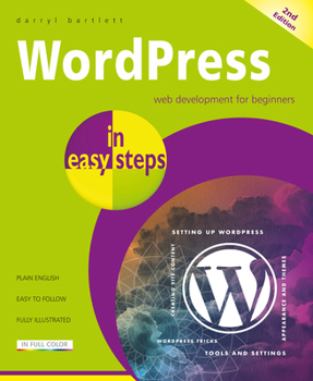 Paperback Wordpress in Easy Steps Book