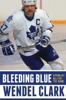 Hardcover Bleeding Blue: Giving My All for the Game Book