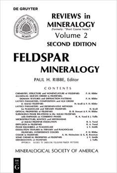 Paperback Feldspar Mineralogy Book