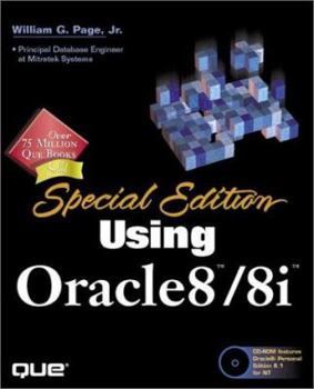 Paperback Special Edition Using Oracle8/8i [With CDROM] Book